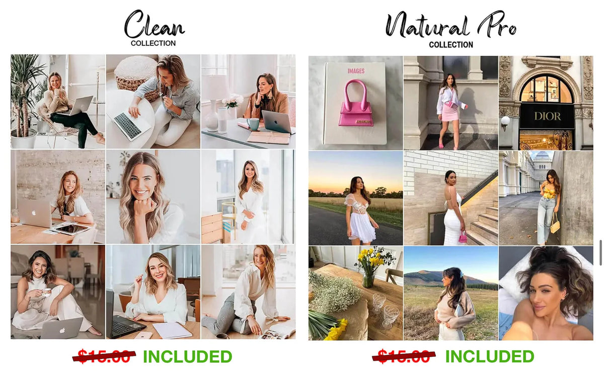 100+ professional Lightroom Presets (+ Bonus)