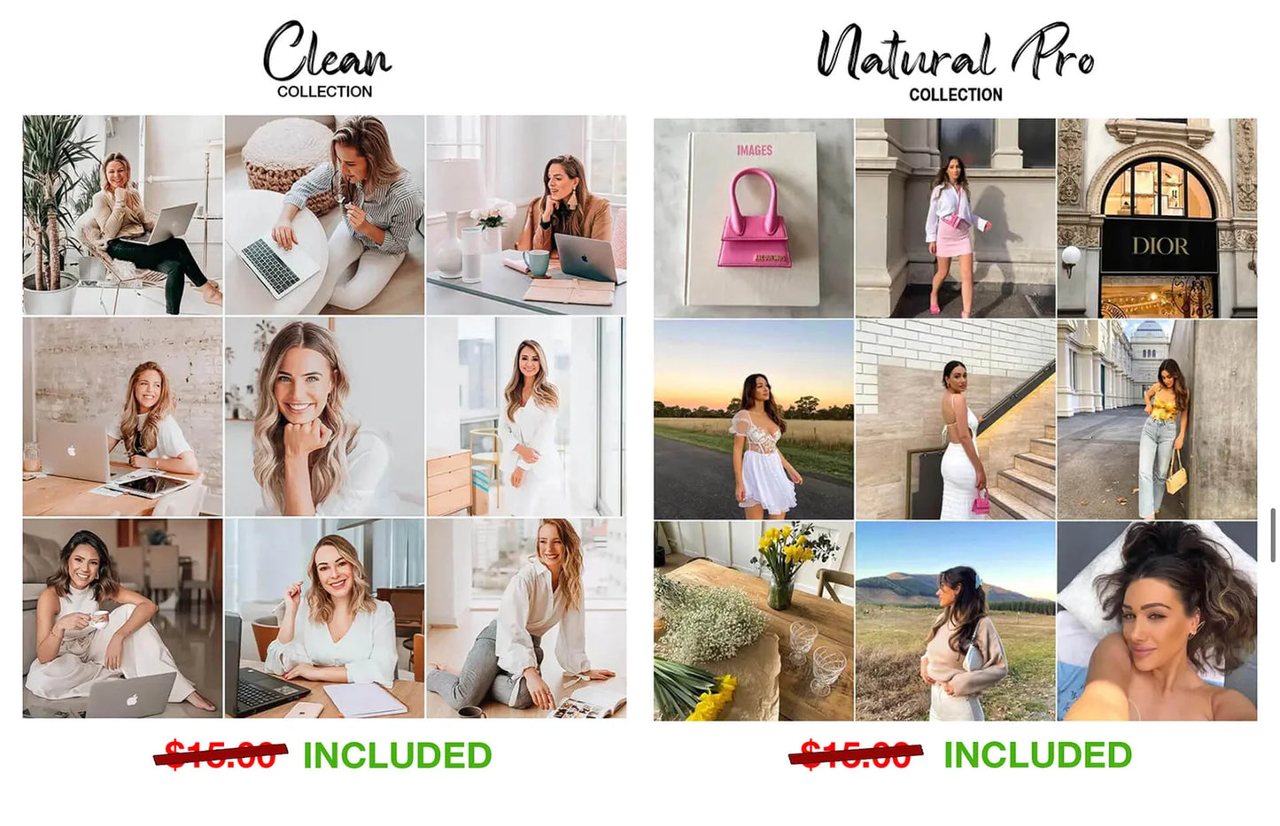 100+ professional Lightroom Presets (+ Bonus)