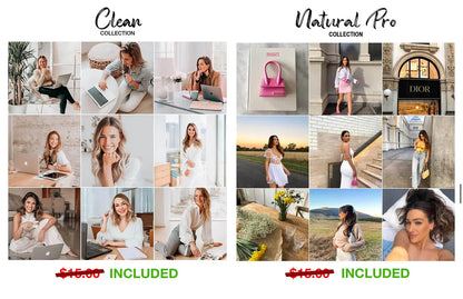 100+ professional Lightroom Presets (+ Bonus)