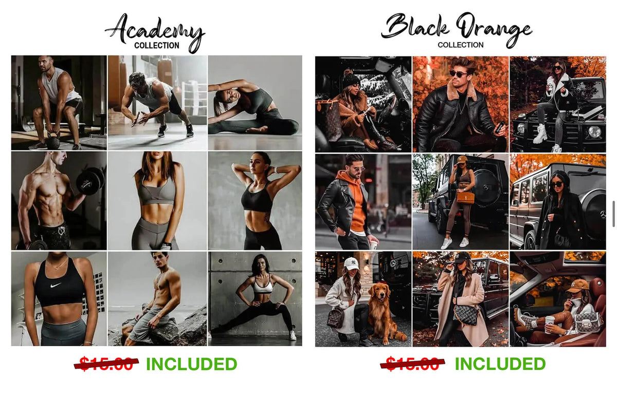 100+ professional Lightroom Presets (+ Bonus)